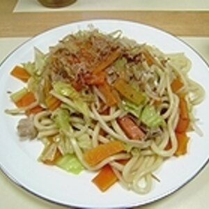 ＊簡単あっさり焼うどん＊